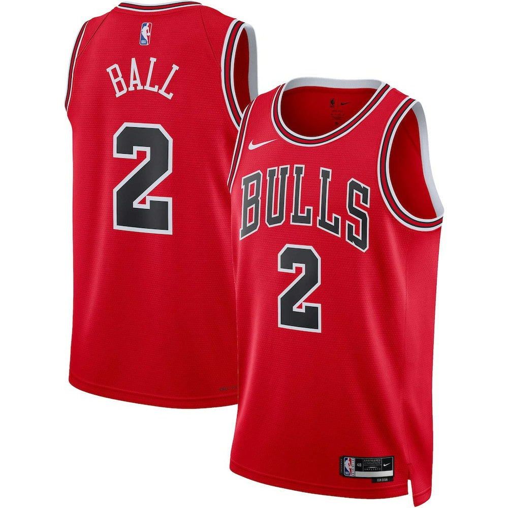 Red Lonzo Ball Chicago Bulls Unisex Swingman Jersey sale | NBA