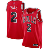 Red Lonzo Ball Chicago Bulls Unisex Swingman Jersey sale | NBA