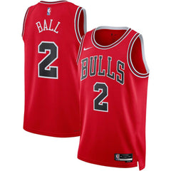 Red Lonzo Ball Chicago Bulls Unisex Swingman Jersey sale | NBA