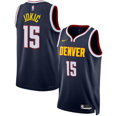 Navy Nikola Jokic Denver Nuggets Unisex Swingman Jersey sale | NBA