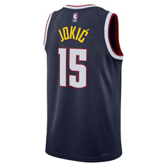Navy Nikola Jokic Denver Nuggets Unisex Swingman Jersey sale | NBA