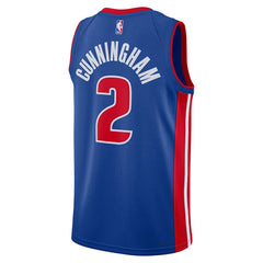 Blue Cade Cunningham Detroit Pistons Unisex Swingman Jersey | NBA