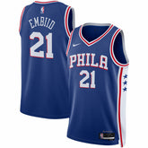 Royal Joel Embiid Philadelphia 76ers Unisex Swingman Jersey | NBA