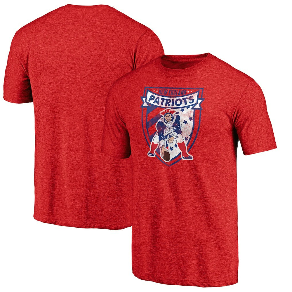 New England Patriots Hometown Collection The Shield Tri-Blend T-Shirt | NFL US