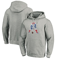 New England Patriots Throwback Logo Pullover Hoodie | NFL Hot