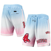 Boston Red Sox Pro Standard Team Logo Pro Ombre Shorts - MLB Shorts