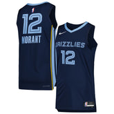 Navy Ja Morant Memphis Grizzlies Authentic Jersey | NBA