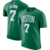 Kelly Green Jaylen Brown Boston Celtics Icon 2022/23 Name & Number T-Shirt | NBA