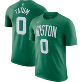 Kelly Green Jayson Tatum Boston Celtics Icon 2022/23 Name & Number T-Shirt | NBA