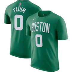 Kelly Green Jayson Tatum Boston Celtics Icon 2022/23 Name & Number T-Shirt | NBA