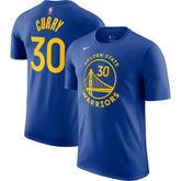 Royal Stephen Curry Golden State Warriors Icon 2022/23 Name & Number T-Shirt sale | NBA