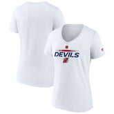 New Jersey Devils Fanatics Women's Special Edition V-Neck T-Shirt - NHL T-shirts