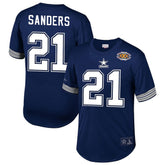 Dallas Cowboys Deion Sanders Retired Player Name & Number Mesh Top | NFL Sale