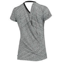 Colorado Rockies Touch Women's Hail Mary Back Wrap Space-Dye V-Neck T-Shirt - MLB T-shirts
