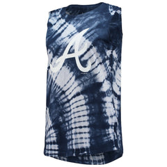 Atlanta Braves Touch Women's Money Ball Tie-Dye Tank Top - MLB Tanks