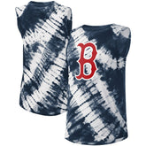 Boston Red Sox Touch Women's Money Ball Tie-Dye Tank Top - MLB Tanks
