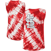 St. Louis Cardinals Touch Women's Money Ball Tie-Dye Tank Top - MLB Tanks