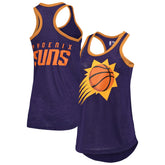Purple Phoenix Suns G-III Sports by Carl Banks Women's Showdown Burnout Tank Top | NBA