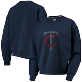 Minnesota Twins DKNY Sport Women's Carrie Pullover Sweatshirt - MLB Pullover