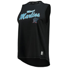 Miami Marlins DKNY Sport Women's Marcie Tank Top - MLB Tanks