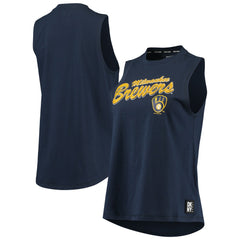 Milwaukee Brewers DKNY Sport Women's Marcie Tank Top - MLB Tanks