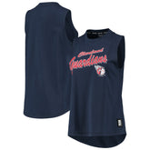 Cleveland Guardians DKNY Sport Women's Marcie Tank Top - MLB Tanks