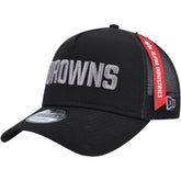 Cleveland Browns x Alpha Industries A-Frame 9FORTY Trucker Snapback Hat | NFL Near me