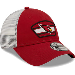 Arizona Cardinals Logo Patch Trucker 9FORTY Snapback Hat | NFL Hot