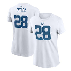 Indianapolis Colts Jonathan Taylor Women's Name & Number T-Shirt | NFL Online