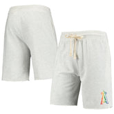 Los Angeles Angels Concepts Sport Mainstream Logo Terry Tri-Blend Shorts - MLB Shorts