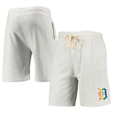 Detroit Tigers Concepts Sport Mainstream Logo Terry Tri-Blend Shorts - MLB Shorts