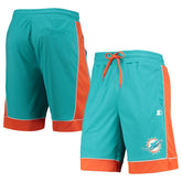 Miami Dolphins Starter Fan Favorite Fashion Shorts | NFL Discount