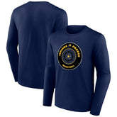 Navy Indiana Pacers Tip-Off Long Sleeve T-Shirt | NBA