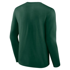 Hunter Green Milwaukee Bucks Tip-Off Long Sleeve T-Shirt | NBA