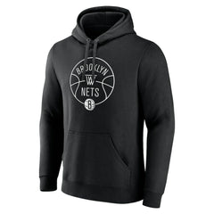 Black Brooklyn Nets Tip-Off Pullover Hoodie | NBA