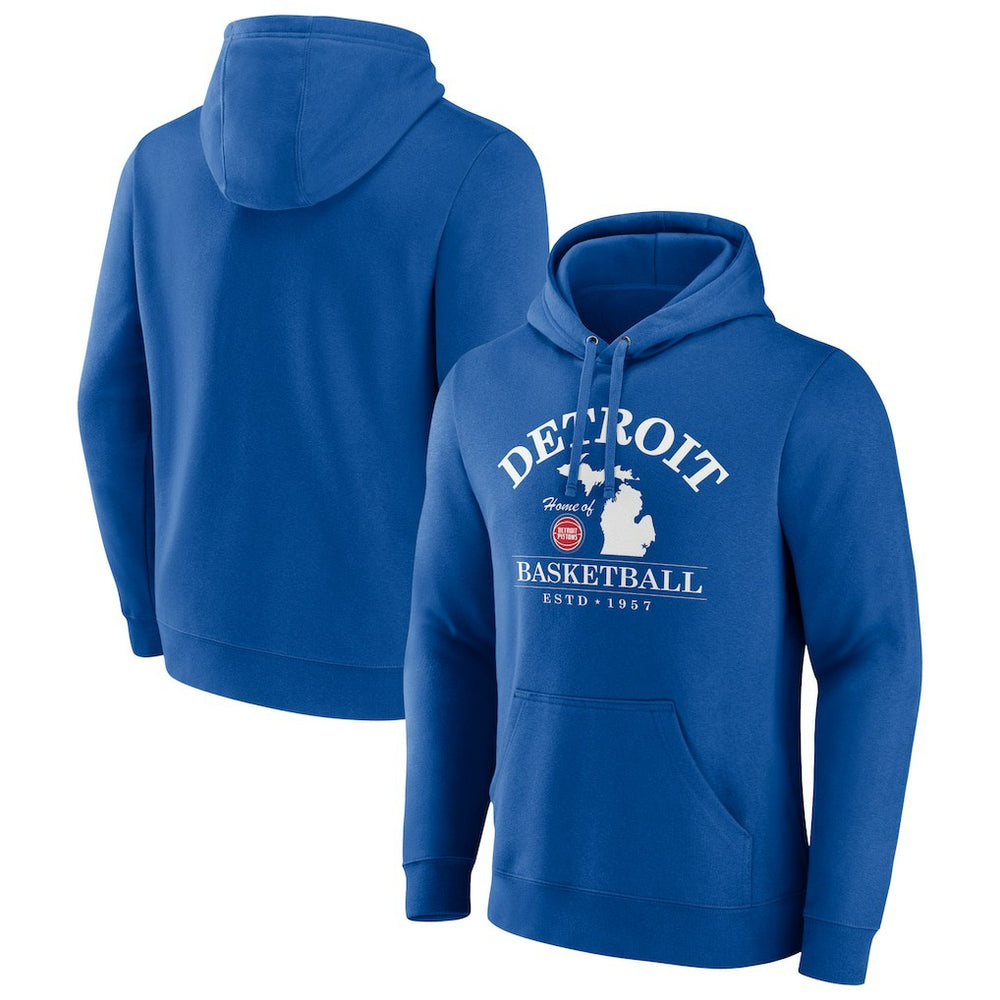 Royal Detroit Pistons Tip-Off Pullover Hoodie sale | NBA