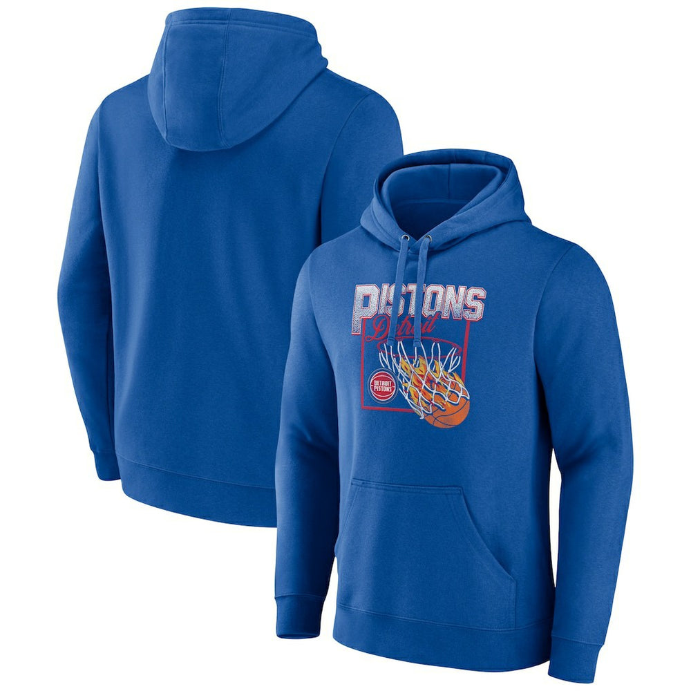 Royal Detroit Pistons Alley Oop Pullover Hoodie sale | NBA