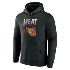 Black Miami Heat Alley Oop Pullover Hoodie | NBA
