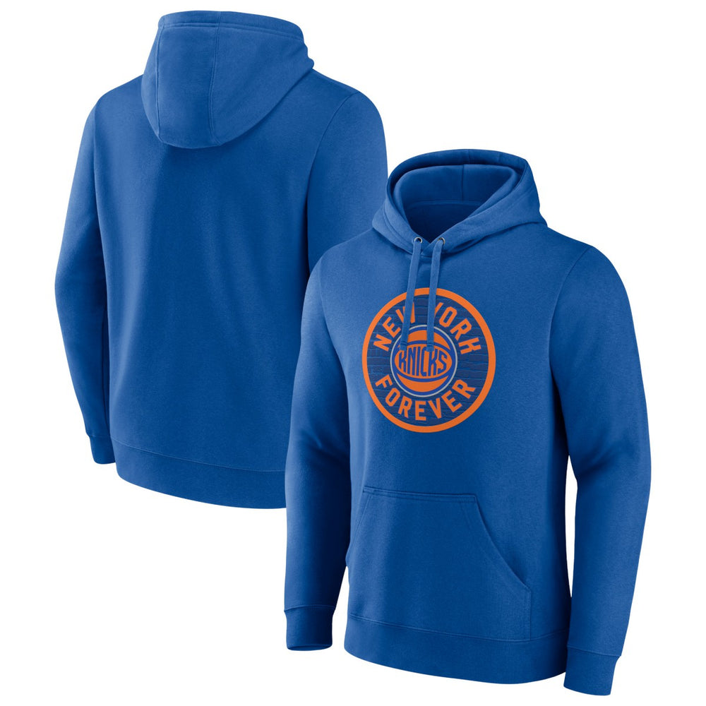 Blue New York Knicks Tip-Off Pullover Hoodie | NBA