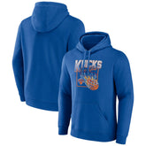 Blue New York Knicks Alley Oop Pullover Hoodie | NBA