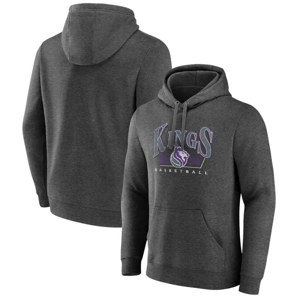 Charcoal Sacramento Kings Selection Pullover Hoodie | NBA