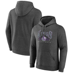 Charcoal Sacramento Kings Selection Pullover Hoodie | NBA