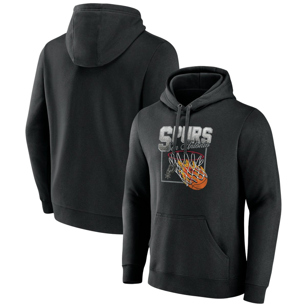 Black San Antonio Spurs Alley Oop Pullover Hoodie | NBA