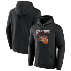 Black Toronto Raptors Alley Oop Pullover Hoodie | NBA