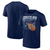 Navy Memphis Grizzlies Alley Oop T-Shirt | NBA