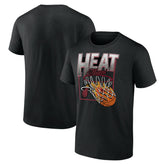 Black Miami Heat Alley Oop T-Shirt | NBA