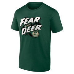 Hunter Green Milwaukee Bucks Tip-Off T-Shirt | NBA