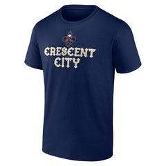Navy New Orleans Pelicans Tip-Off T-Shirt | NBA
