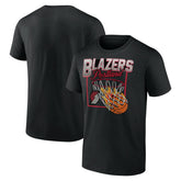 Black Portland Trail Blazers Alley Oop T-Shirt | NBA