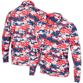 Washington Nationals Digital Camo Performance Quarter-Zip Pullover Jacket - MLB Jackets